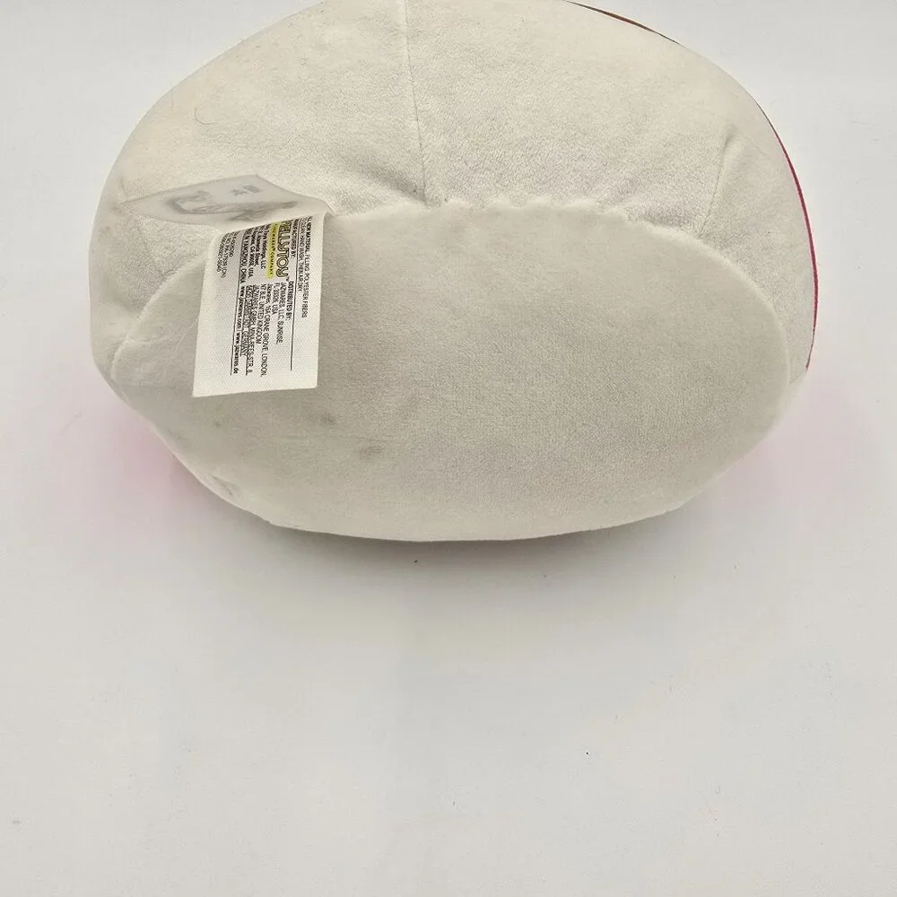 Original Squishmallow Plush Kellytoy Bear Quote Design Brown/Pink Good Condition - Picture 5 of 7